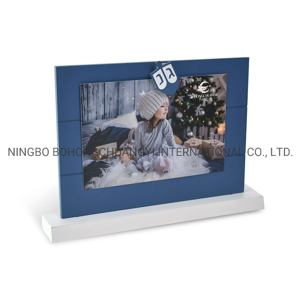 Christmas Photo Frame Ornament Picture Frame Family Christmas Wooden Photo Frame