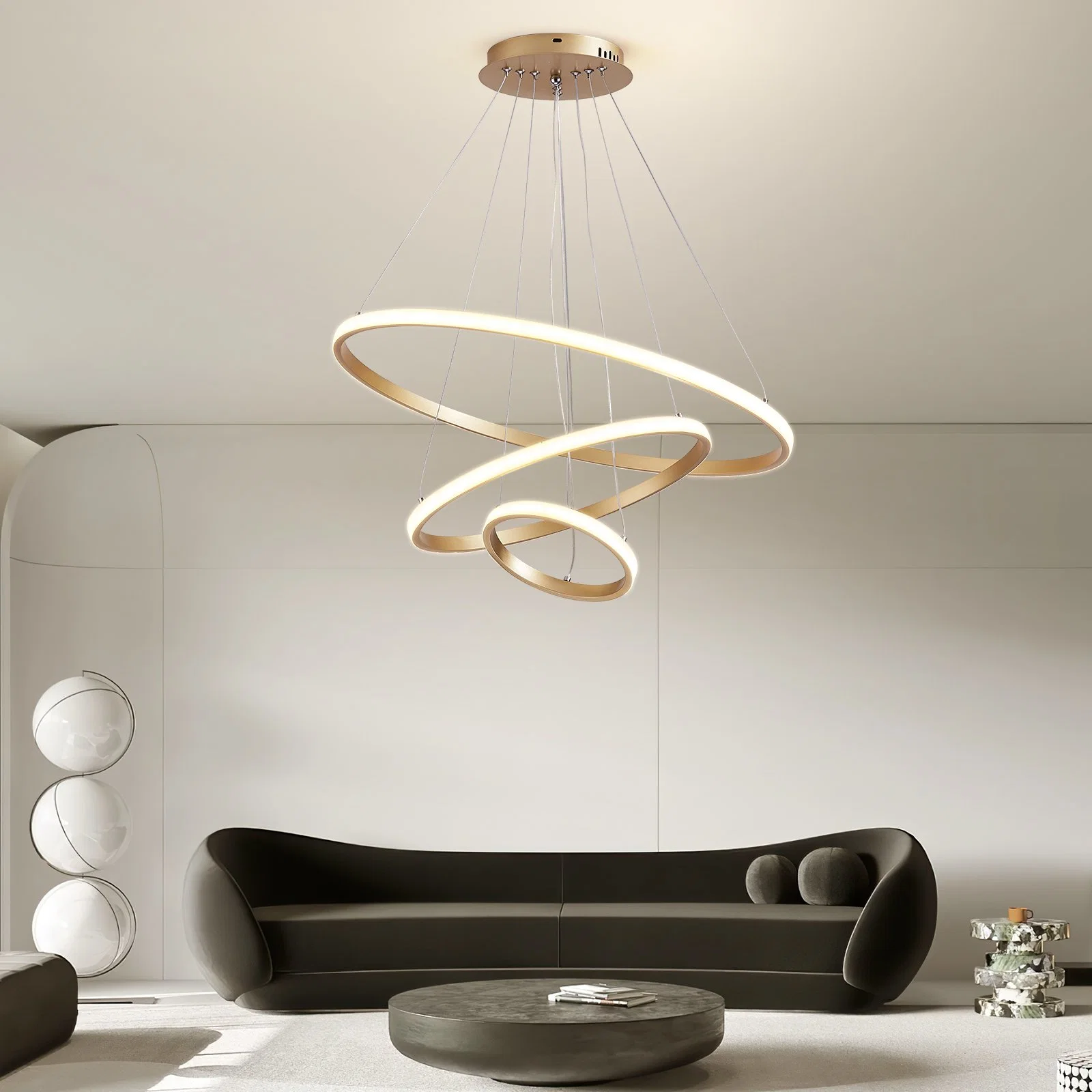 Design moderno e simples Lustre Pendente de Iluminação Interior luz para o apartamento sala de estar