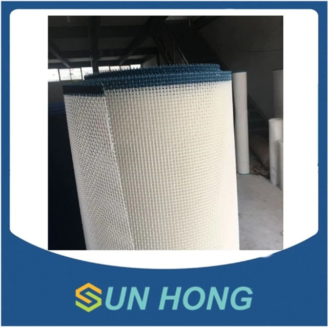 Good Quality 100% Polyester Plain Weave Filter Fabric Used in Paper Pulp Board Net