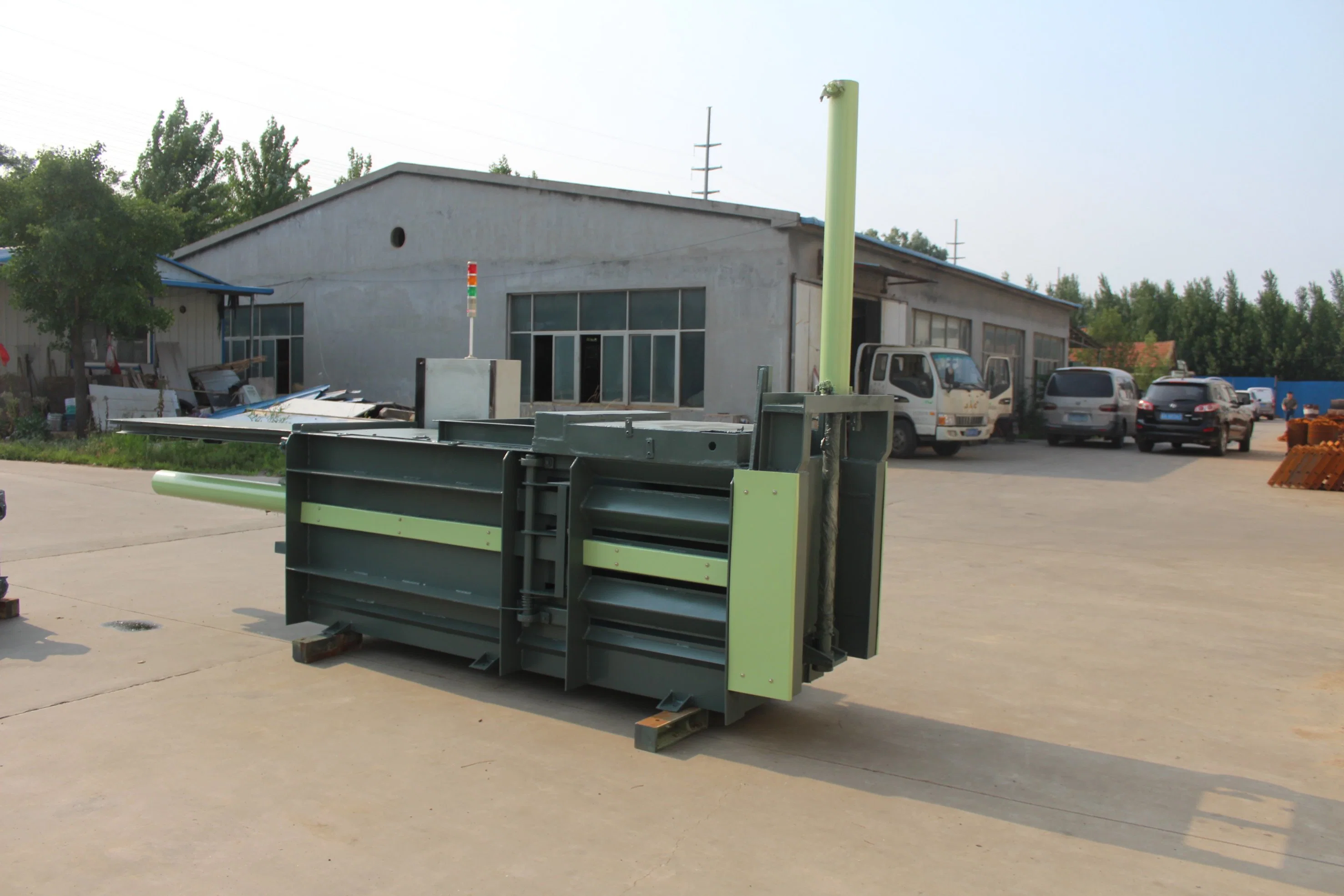 Hydraulic Horizontal Automatic Operation Scrap Baling Press Machine