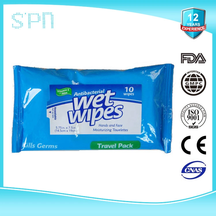 Special Nonwovens Soft 100 Percent Biodegradable Non-Irritant Disinfect Customized Package Disposable Medical Wet Wipe