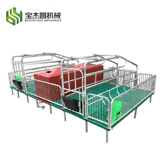 Animal Birth Bed Farm Ring Equipamento Cast Iron Pig Pen Farrodo SOW