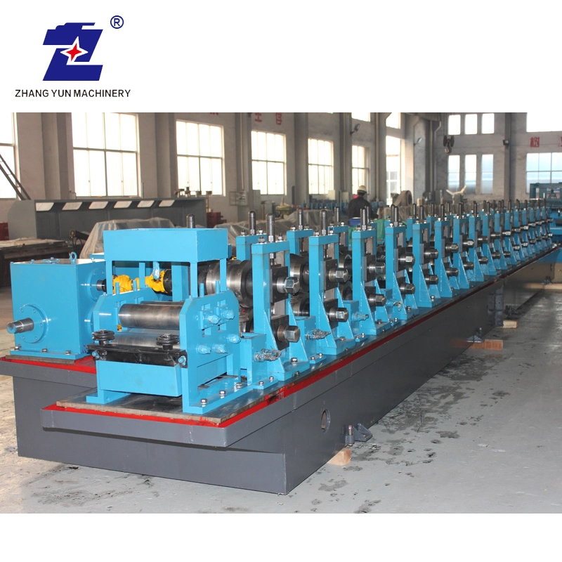 Customized Automatic Metal Roller Shutter Door Roll Forming Machine for Elevator Guide Rail