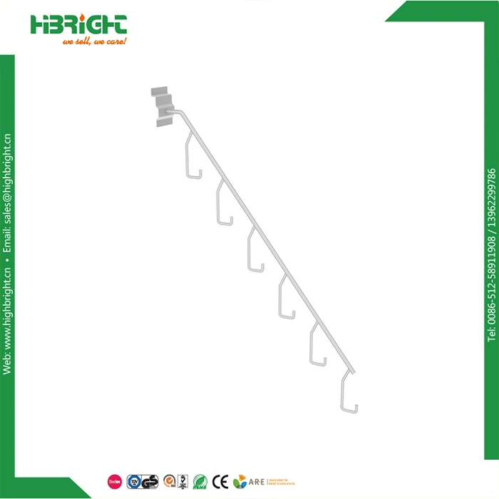 Chrome Single Wire Grid Mesh Hook