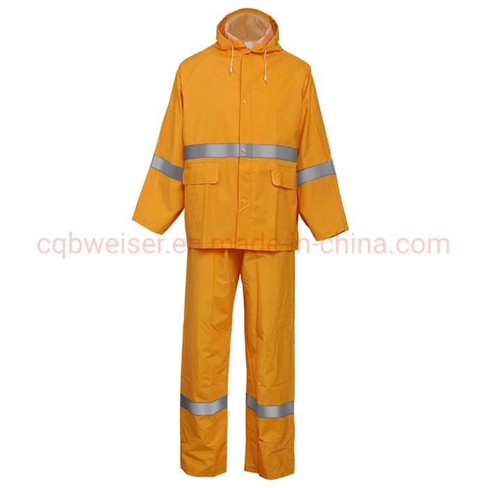 Men's and Women's Raincoat Pants Rainsuit Layer Breathable Split Raincoat