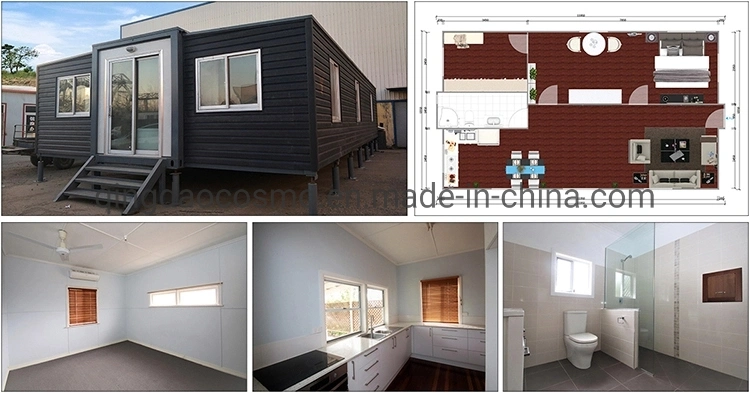 Korrosionsschutz Erweiterbar Container House/Modulares Haus/Kleines Haus/Kleines Haus/Prefab House/Container House Für Arbeitslager/Hotel/Büro/Arbeiterunterkünfte/A