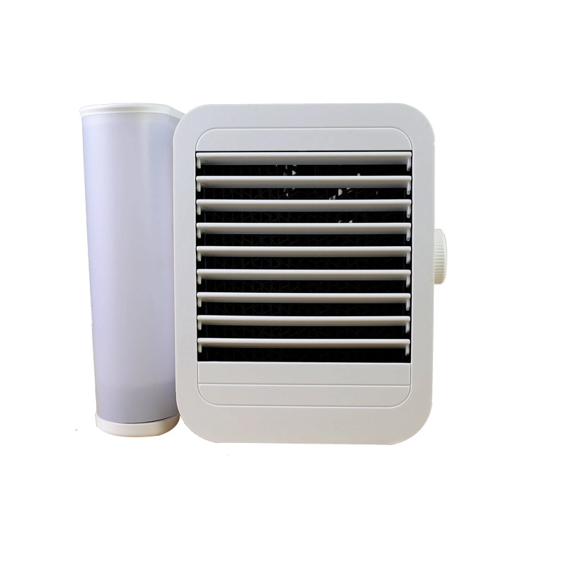 portable Mini Air Cooler with Adjustable Fan Speed Built-in Battery and Anion