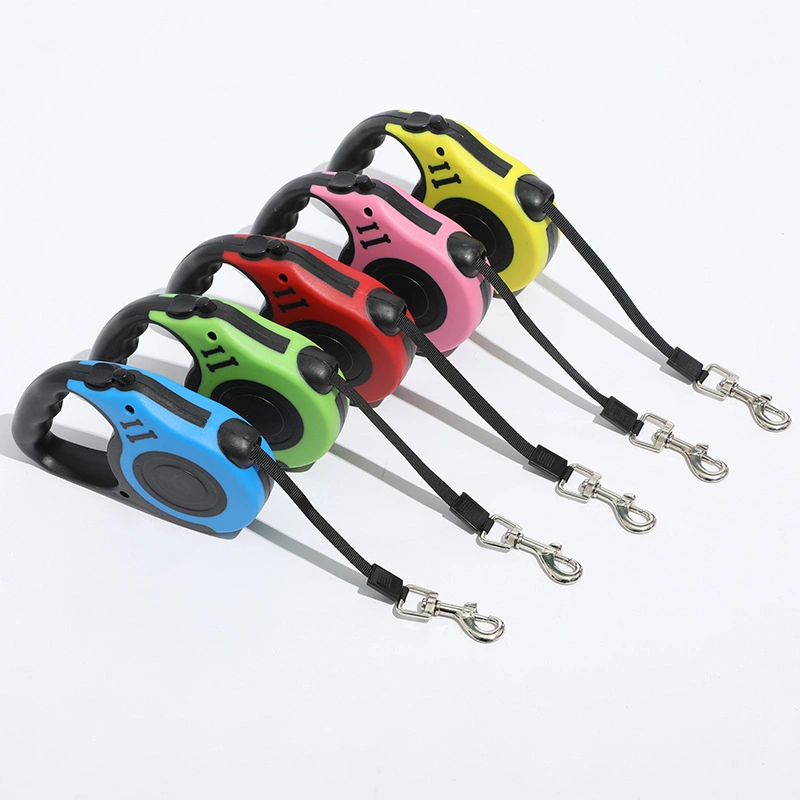 Secure Pet Automatic Pet Products Accessories OEM New Bright Dog Leash Retractable Dog Leash