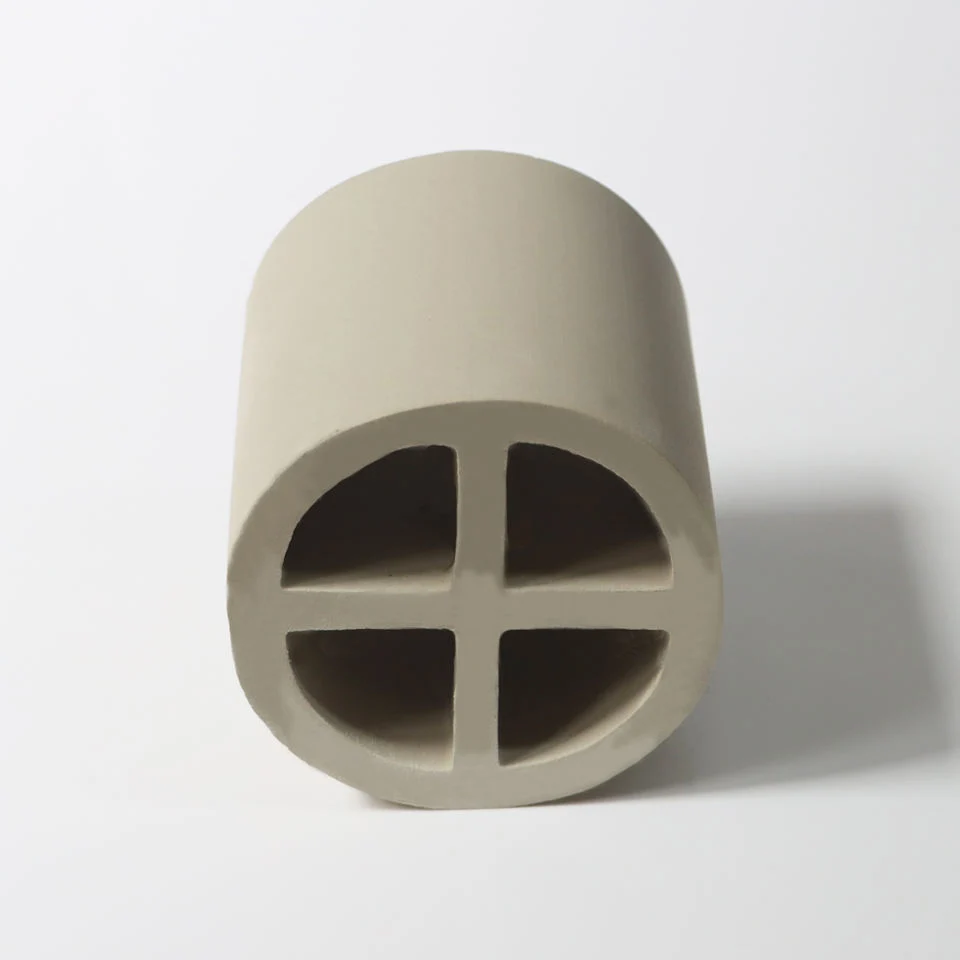 Ceramic Cross Partition Rings Tower Supporting Material