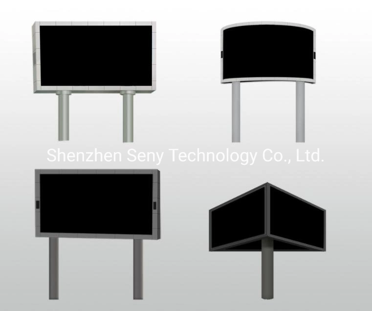 Для использования вне помещений гигантский экран телевизора панели цветной P8 индикатор цифровой вход на заводе