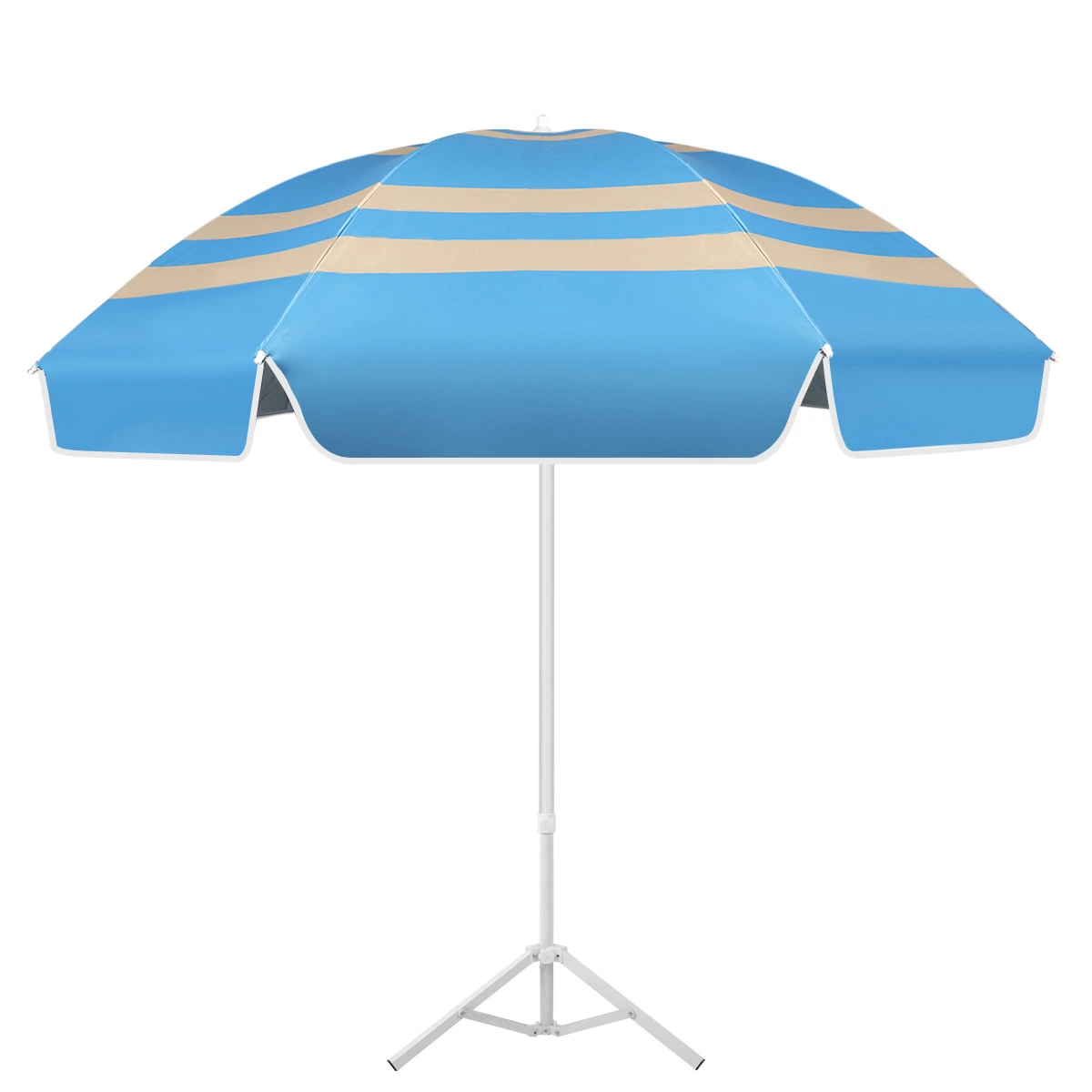 Polyester personnalisé en PVC Outdoor parasol pour la promotion