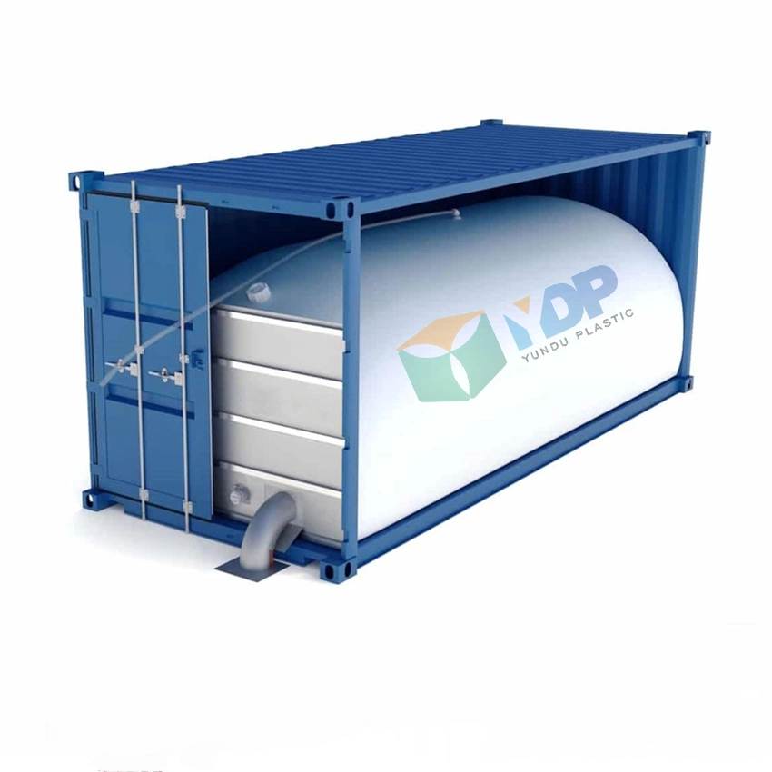 Latex Wine Oil Bulk Liquid Transport Food Grade Bag 24000 Liter Tank Flexitank MMA Container Liner