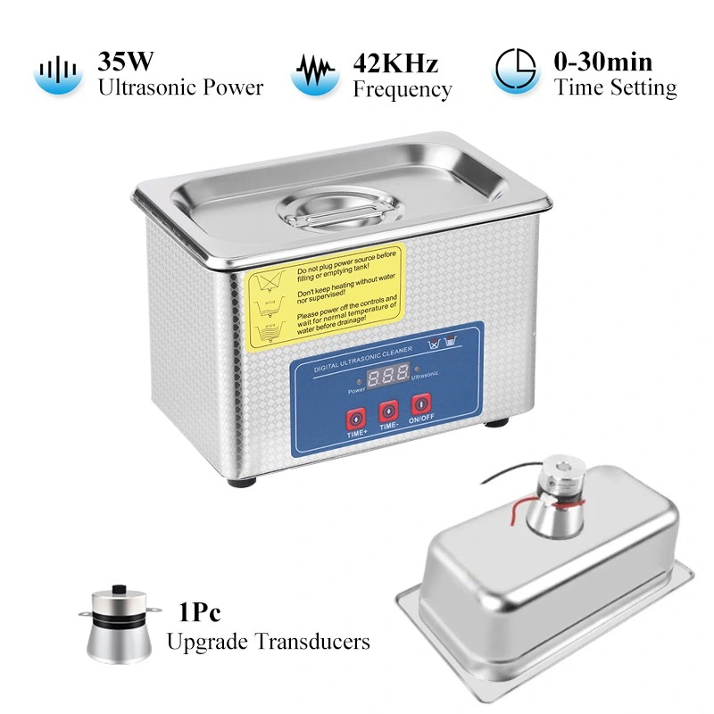 800ml High Precision Washing Machine Digital Control Ultrasonic Cleaner