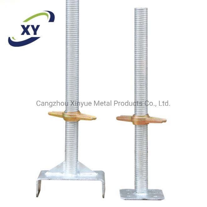 Scaffolding Telescopic Stand Support Solid U Jack Base Screw Jack for Formwork Construction