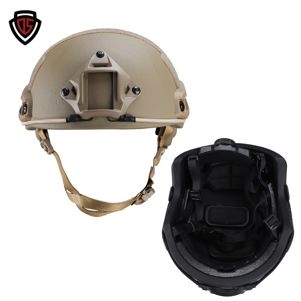 Double Safe Bulletproof Helmet Combat Military Safety Equipment Level Iiia