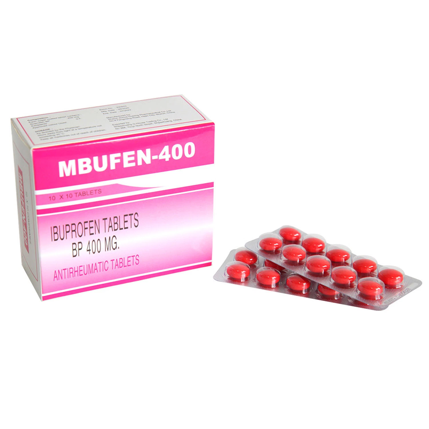 Ibuprofen Tablets 200mg High quality/High cost performance  Pharmaceuticals