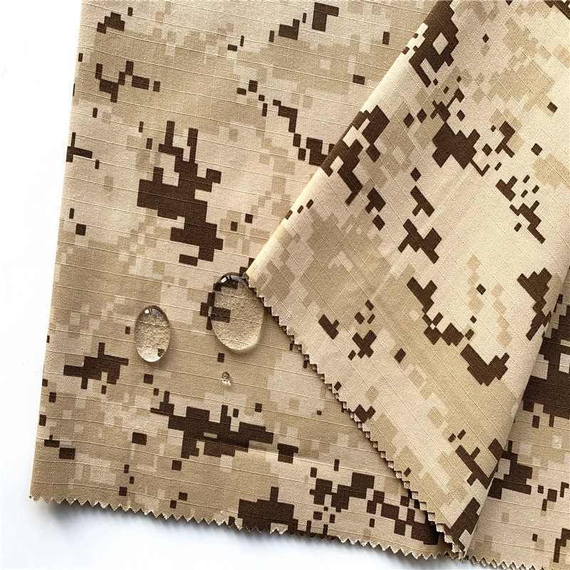 Tissu Oxford en ligne en vente chaude 600d Matériau de tente Tissu Oxford enduit de PVC en polyester 600d Camouflage