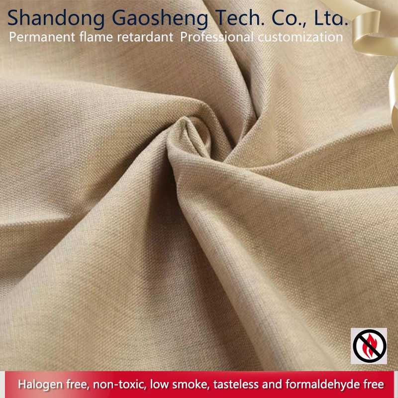 Promotional Various Durable Using Heavyweight Flame Retardant Fabric Curtain 100% Polyester