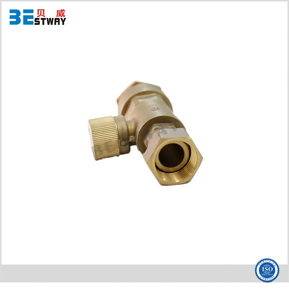 Straight Type Lockable Valve with Long Cylinder Handle