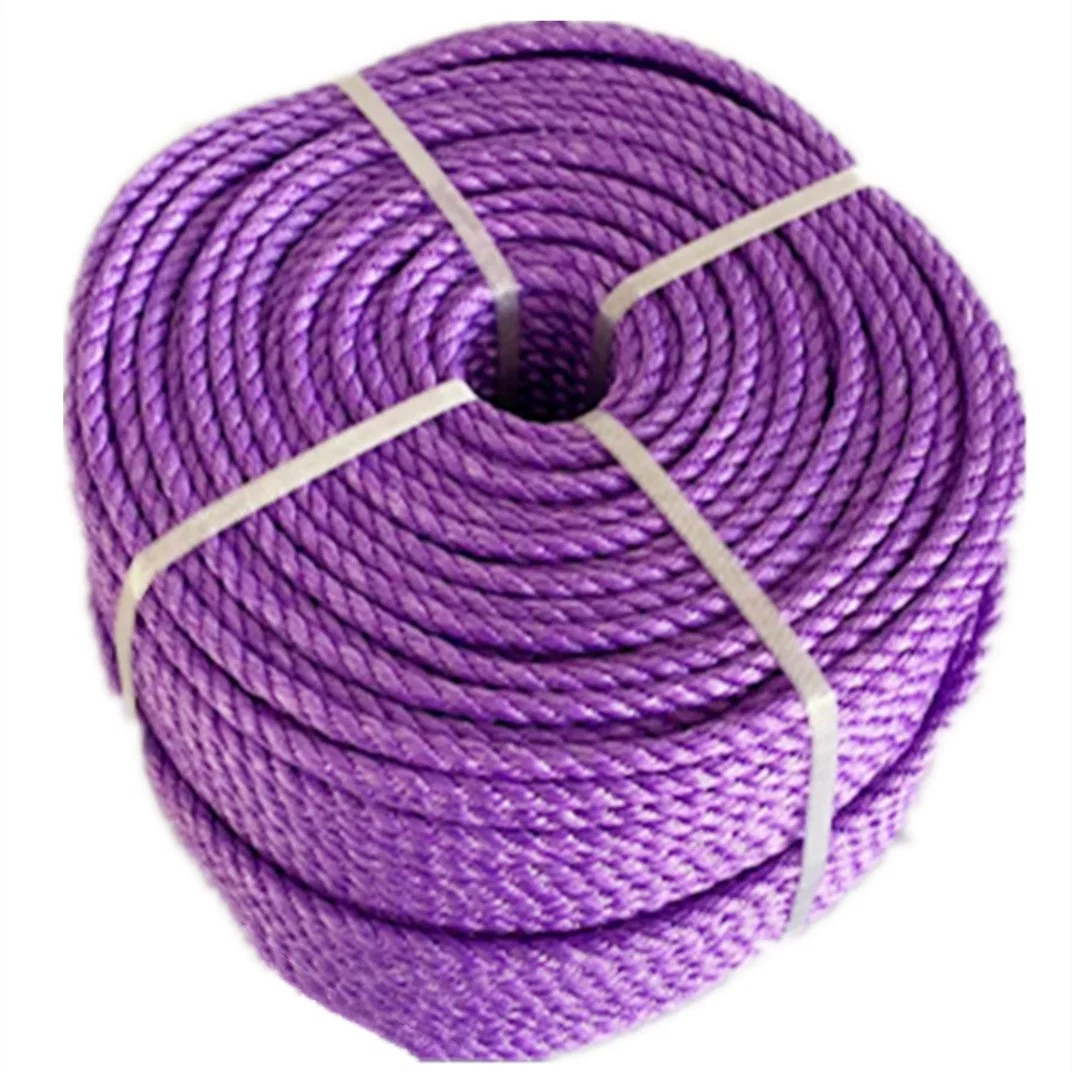 Manufacturers Price 10mm 20mm 30mm Twist Thin Rope Polyester Rope Packaging Rope