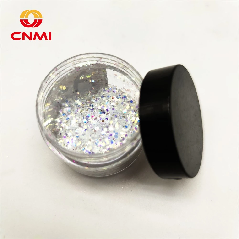 CNMI glitter y epoxy mica