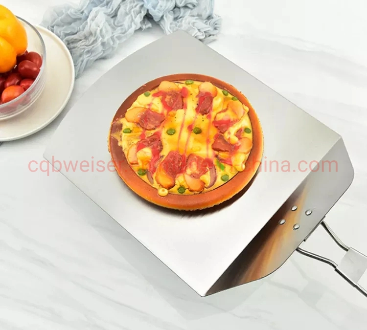 Pizza Big Acero inoxidable Collapsible Pizza Scoop Tools