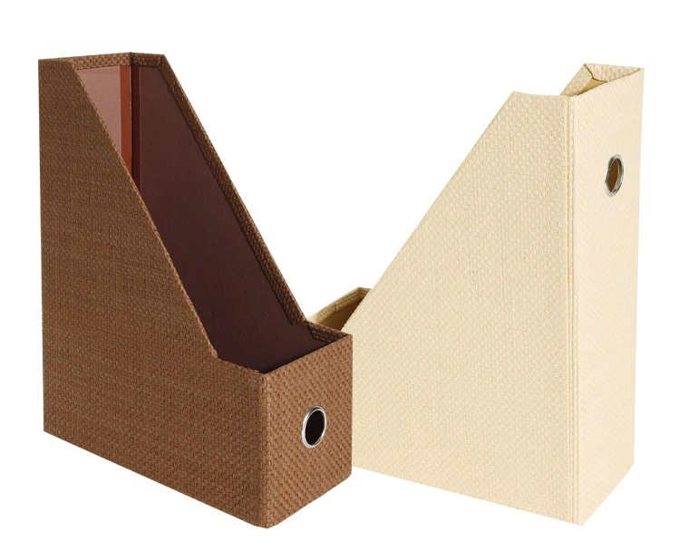 Rigid Cardboard Foldable Office File Folder Holder