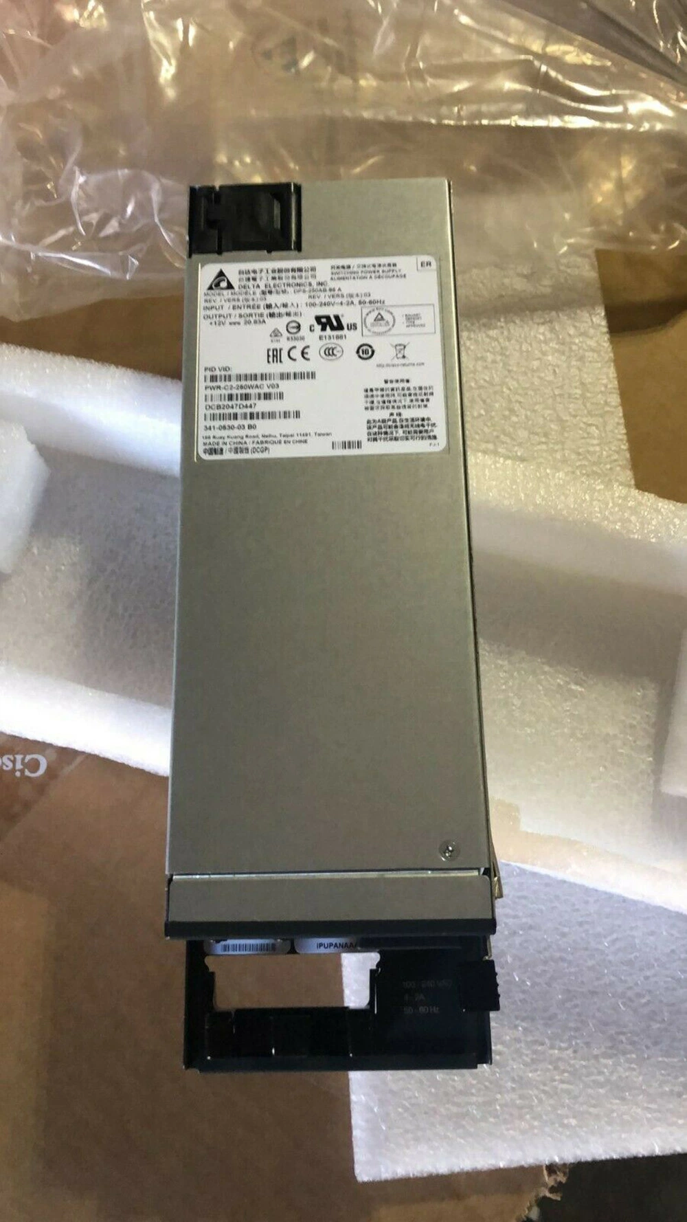 Cisco Pwr-C2-250wac Cisco 250W AC Config 2 Power Supply Switch Power