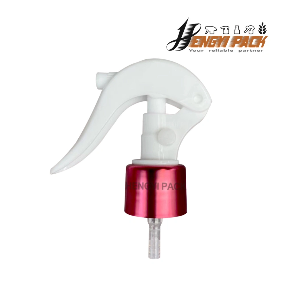 28/410 Mini Trigger Sprayer Pump Dispenser Silver Golden Aluminum for Hair Spray, Insect Repellent, Deodorant