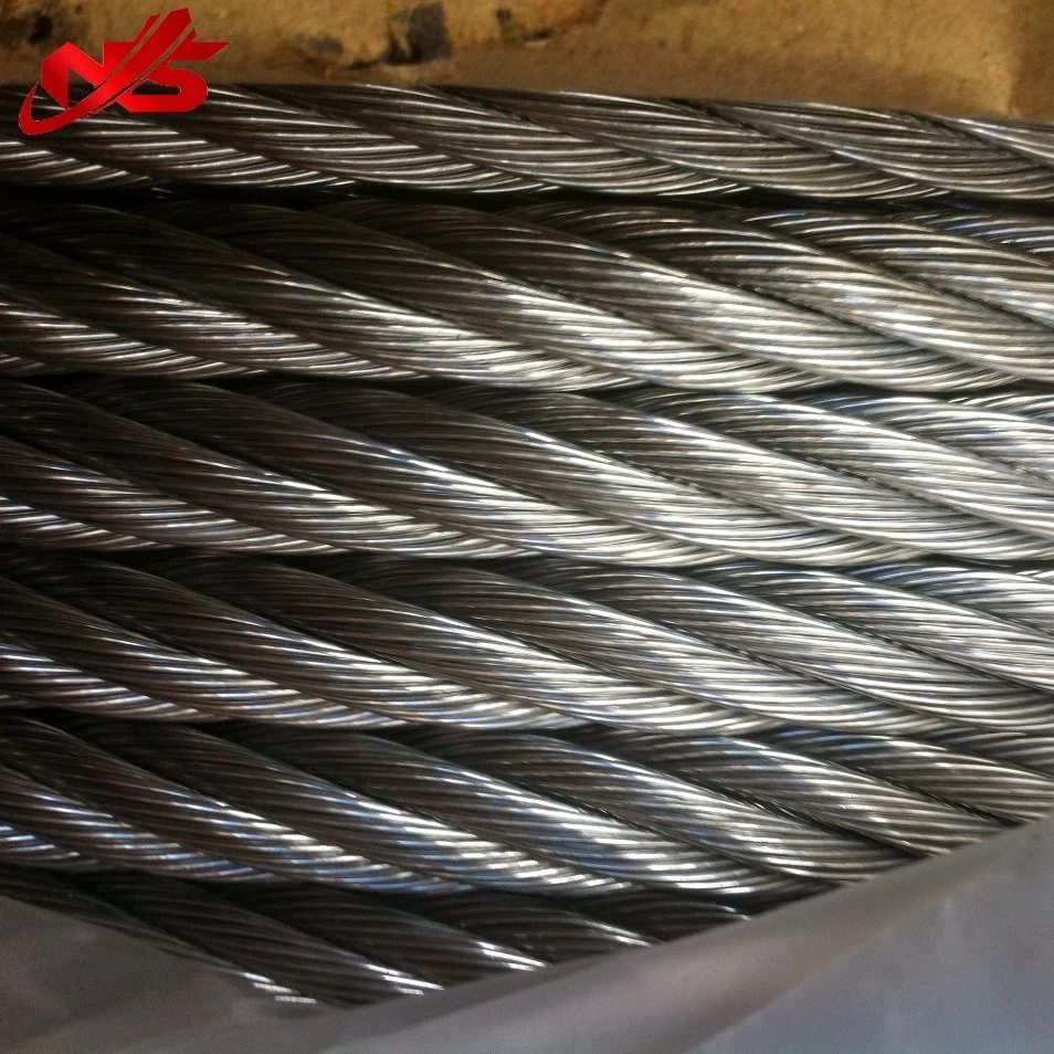 Factory 7X19 Aircraft Acero De Cable Galvanized Steel Wire Rope 3/8"