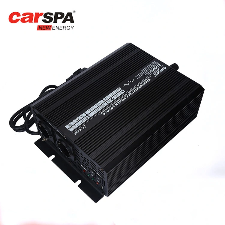 Real power UPS Series Inverter with Charger 2000W 15A with AVR function