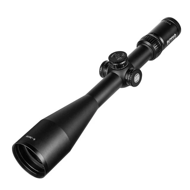 Spina Optics 6-36X56 Sf Mil DOT Reticle Scope Turret Lock Tactical Sight