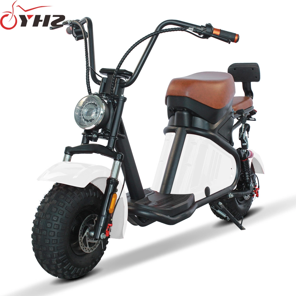 Mini Style 2-Seat Bike 800W 48V Electric Scooter Lightweight for Adult