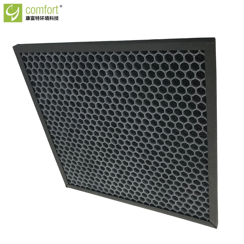 Osmosis Inversa HVAC Filtro de aire de carbón activado de cloro para la venta