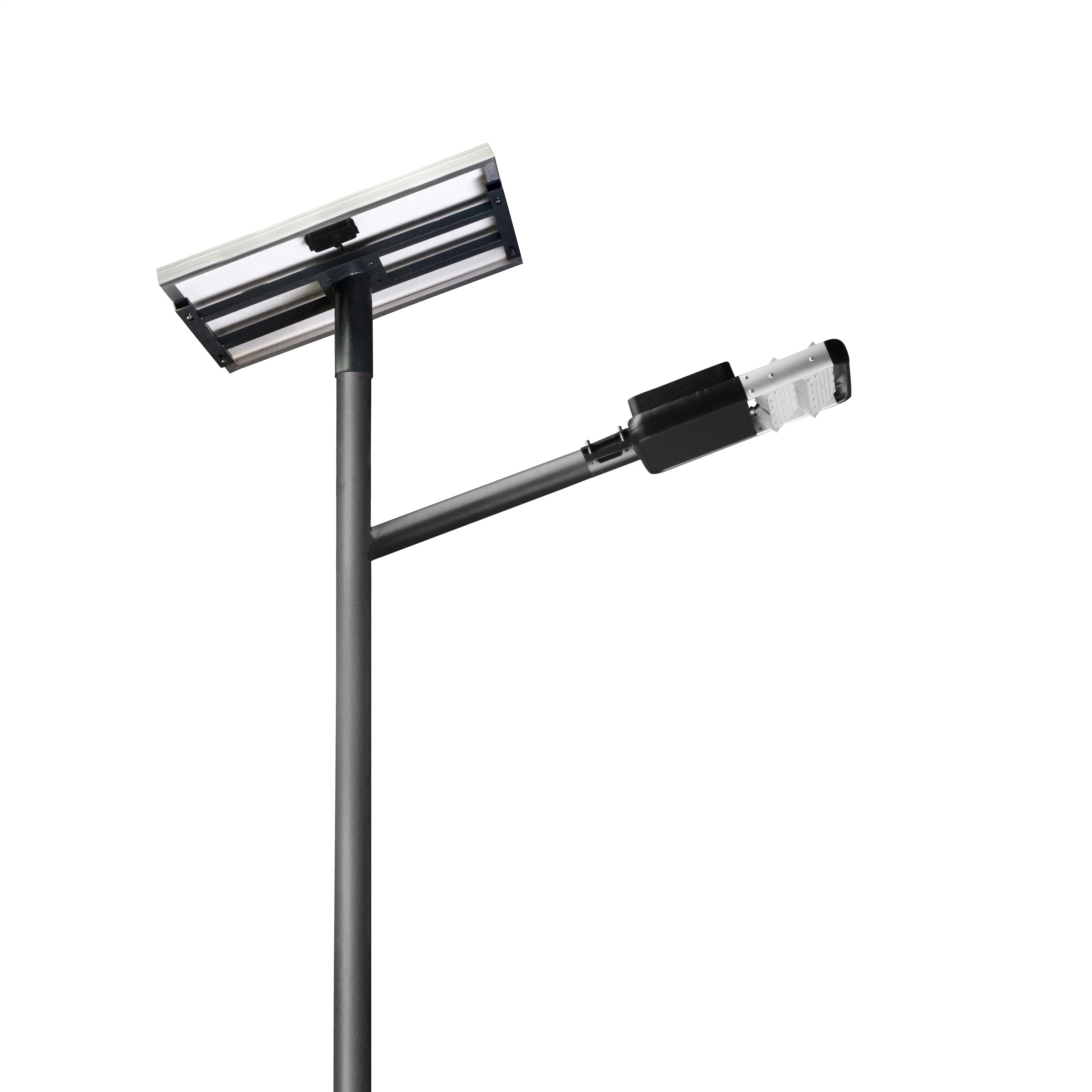 30W 40W 50W 60W 80W 100W Split LED Solar Road Lampe avec batterie LiFePO4 pour route ou campagne