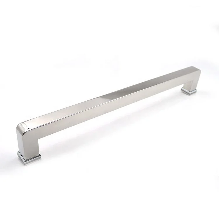 Square Tube Stainless Steel Material Double Side Glass Shower Door Handles