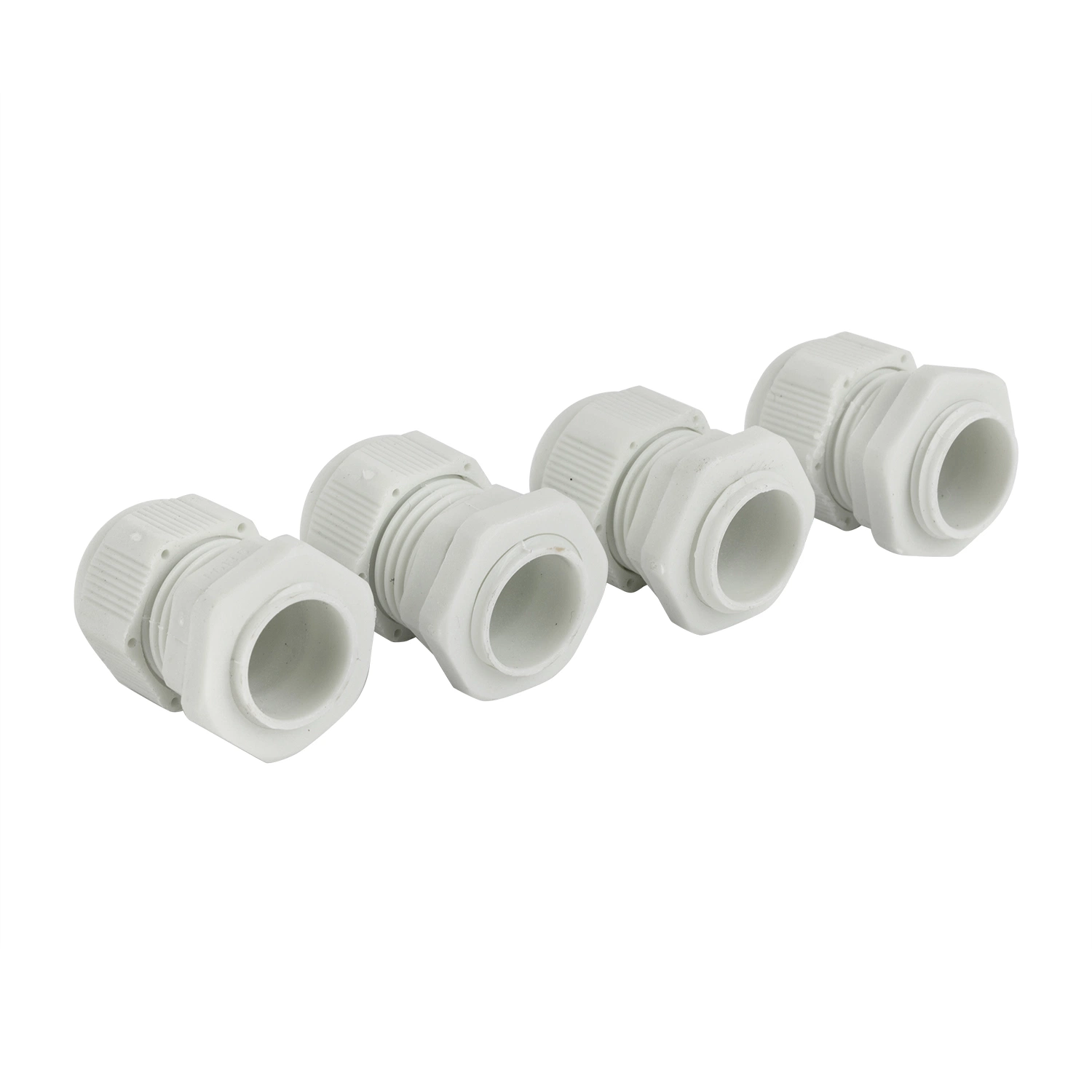 Support Customized Plastic Waterproof Nylon Black Cable Glands Waterproof Cable Gland Joints