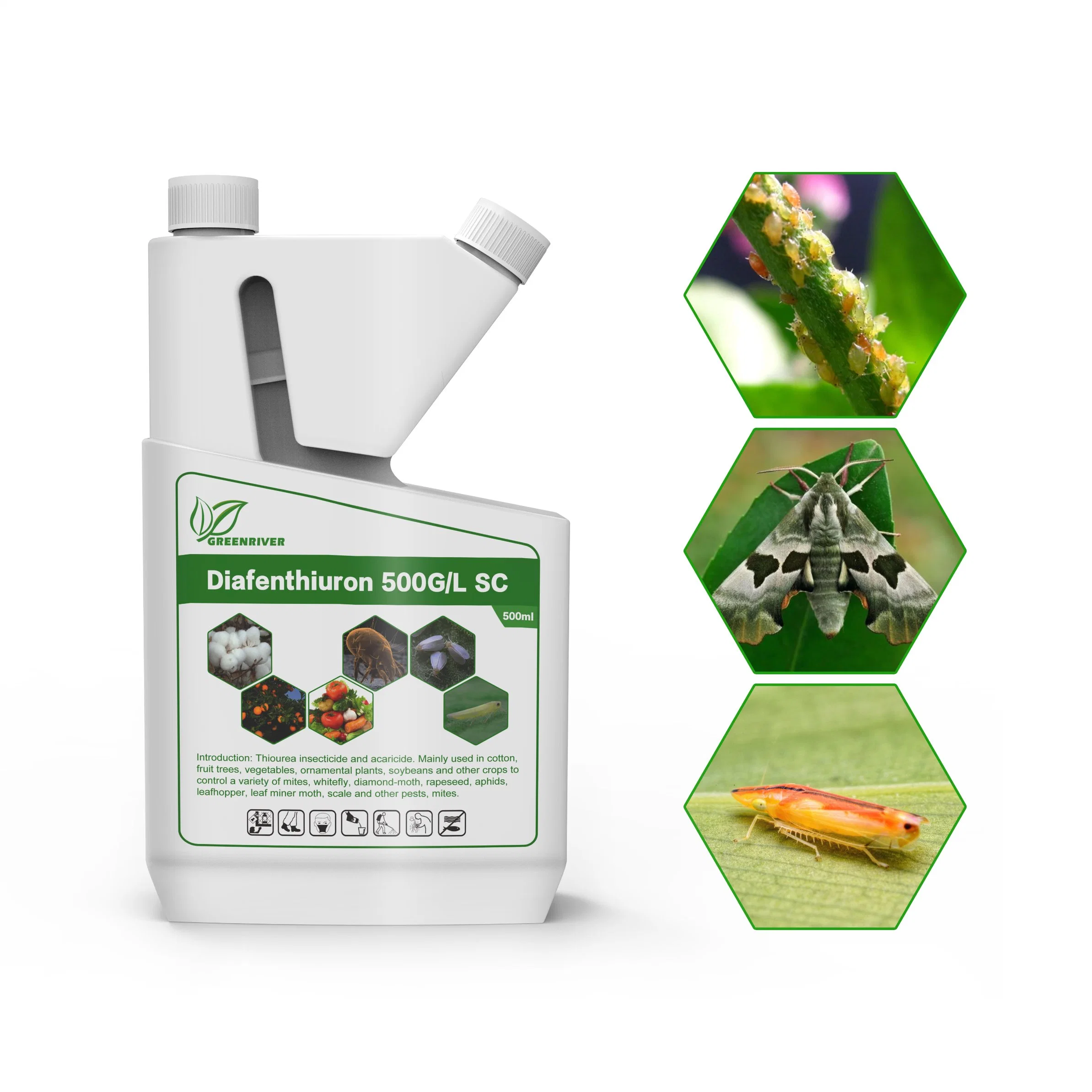 Entrega rápida de productos químicos insecticida agroquímico diafenturon 500 G/L SC