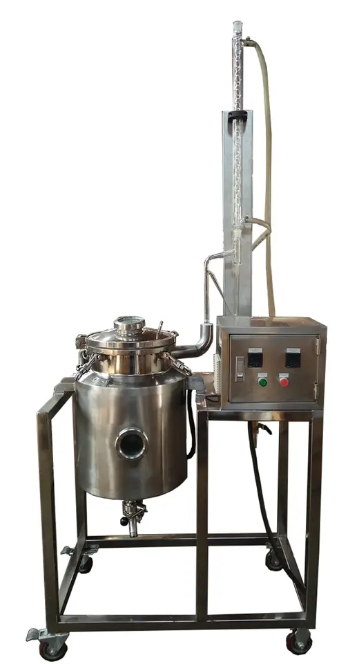 Mini Essential Oil Distiller Herb Distillation Machine for Lemongrass Cinnamon Rose Lavender