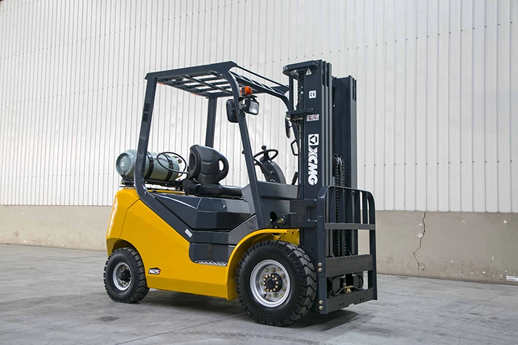 XCMG New Gasoline Forklift 1.5t/1.8t/2t/2.5t/3t/3.5t Forklift Truck with Nissan Engine