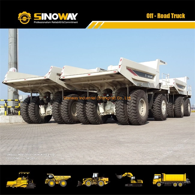 45ton Rigid Frame Haul Trucks with Hydraulic Four Wheels Brake