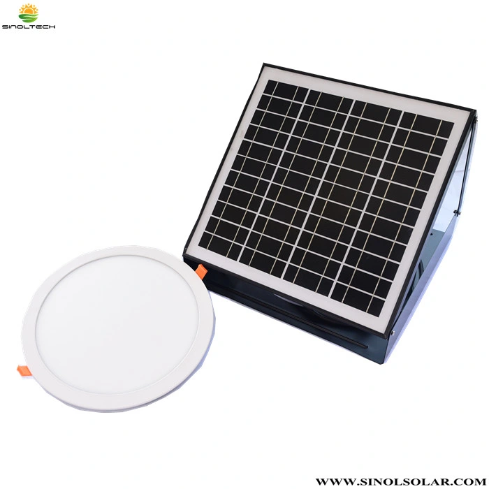 24hrs Nonstop Working 300mm Square Shape 18W Solar LED Skylight with Battery (SN2016033+SN2016033R)