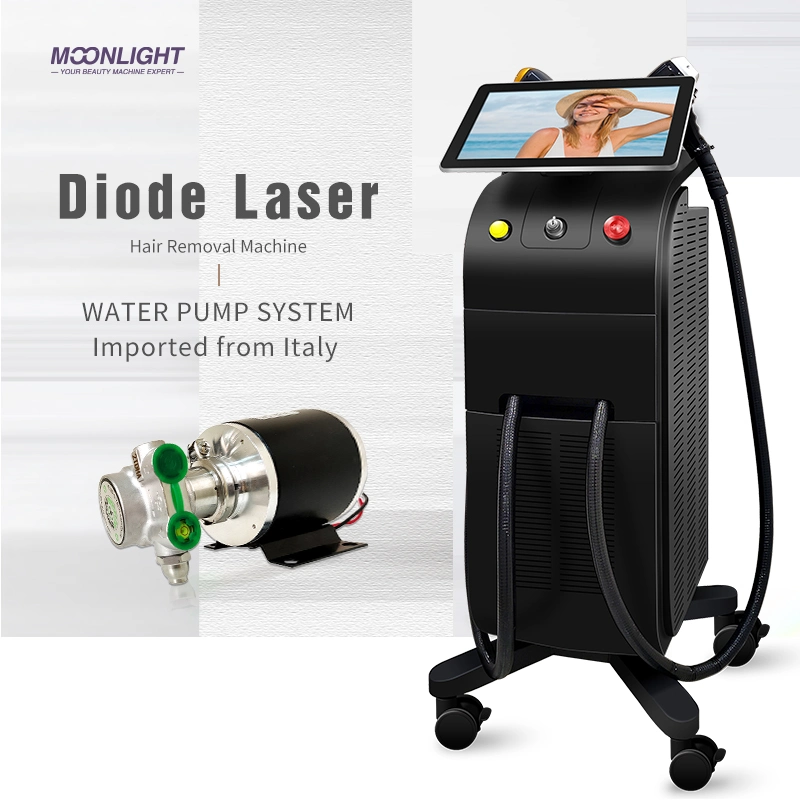 Brand New Listing Titanium Laser Hair Removal 808 Diode Laser Hair Removal 3 Wave 755nm 808nm 1064nm Laser Beauty Equipment