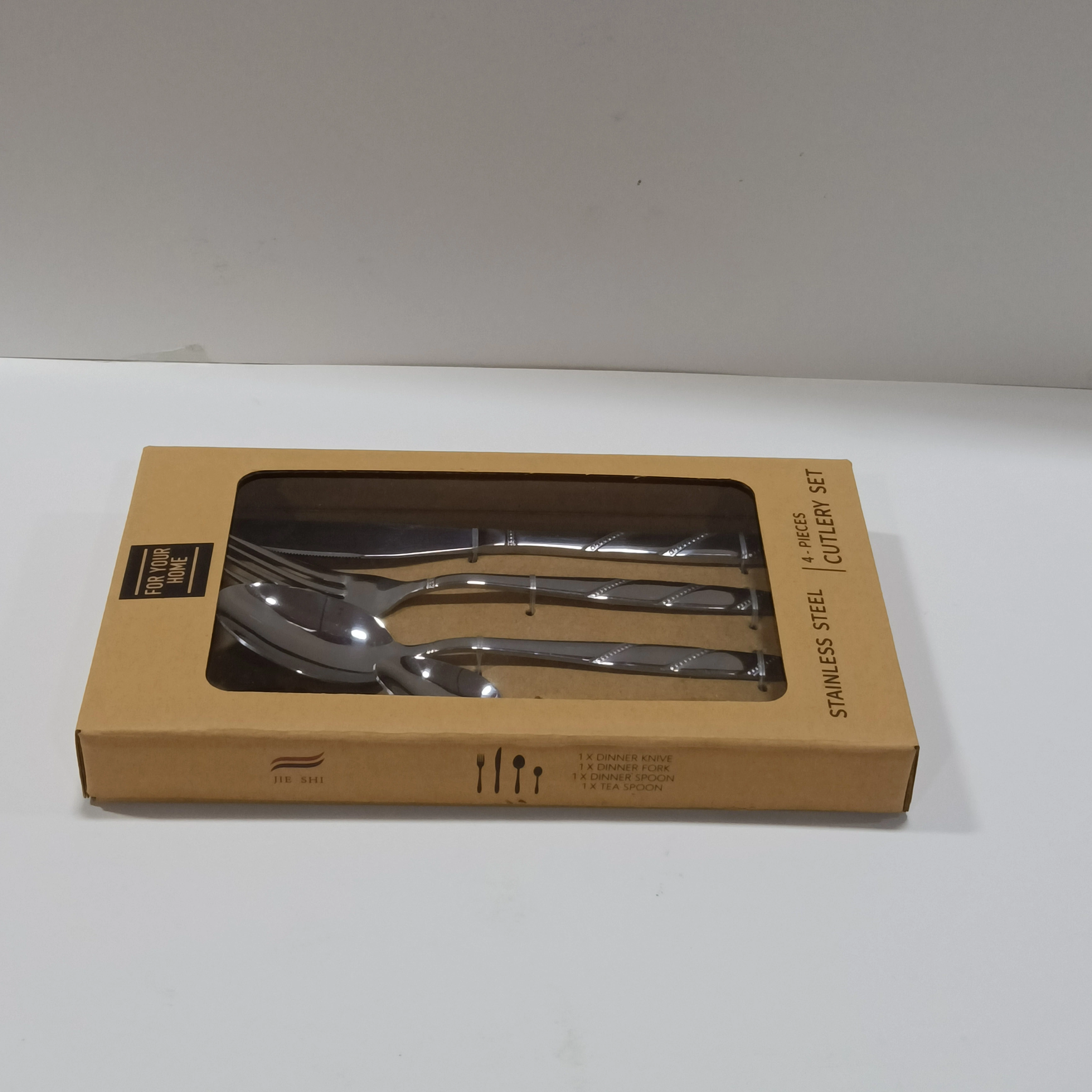 Hot Sale Tableware Stainless Steel Cutlery Set with Gift Box