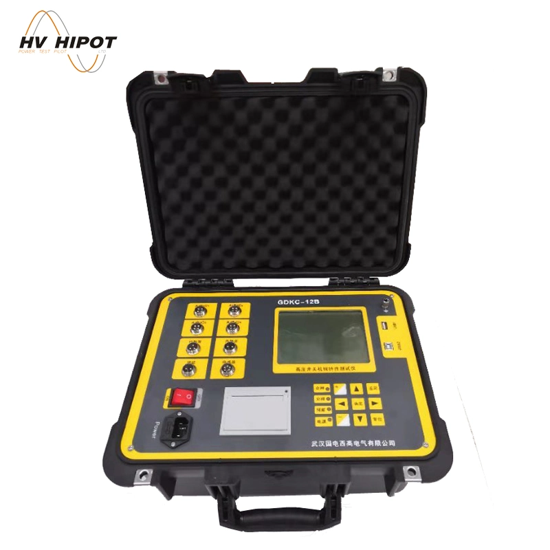 GDKC-12B Portable High Voltage Circuit Breaker Switchgear Tester