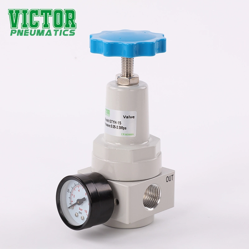 High Pressure Regulator Qtyh-15 Port 1/2 Filter Regulator Valves