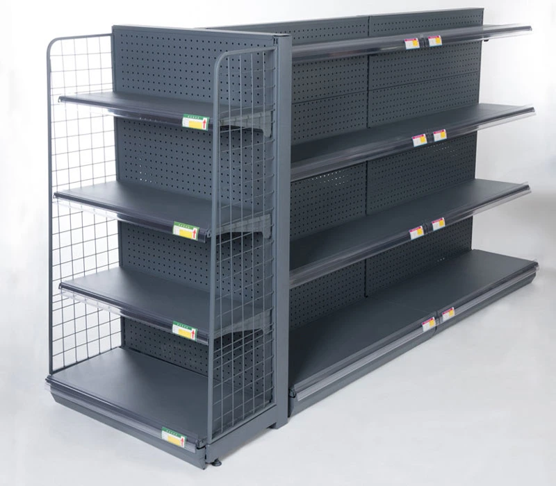 Q235 de metal de acero de calidad de supermercado Metal peluca Mostrar Racks estantes