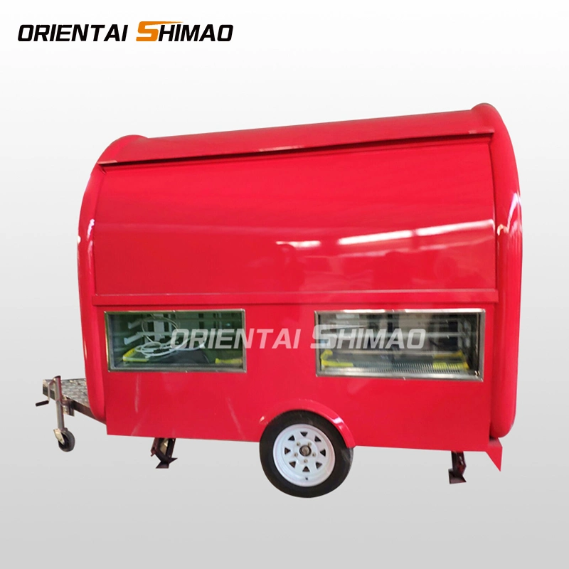 Oriental Shimao Australian Standard Multi-Function Coffee Carts Food Trailer Mobile