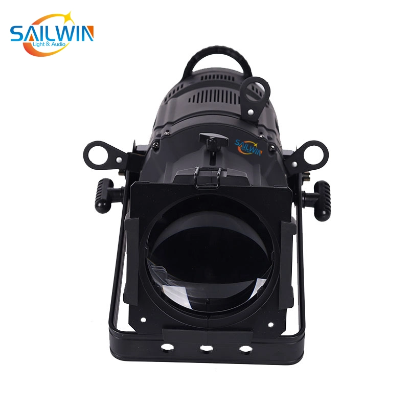 200W LED Profile Leko Ellipsoidal Projector Stage Light for Studio Theater Spot Beam Lighting