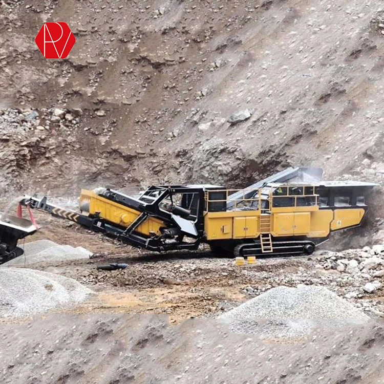 High Efficiency Crawler Mobile Crushing Station Of Good Performance